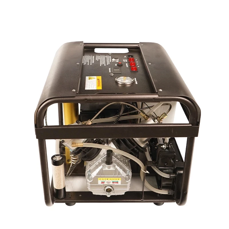 Günstig TUXING 4500PSI 300Bar PCP Luft Kompressor Hochdruck Pumpe Auto Stop Gebaut-in Wasser Kühlung Filter Für Tauchen Gewehr Tank Scuba