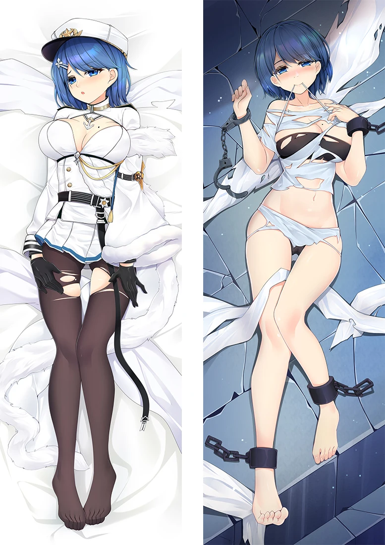 2020 марта обновление Аниме игры Azur Lane тела Наволочка Чехол сексуальные девушки