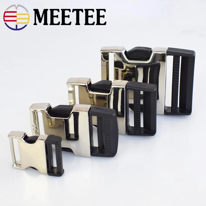 Металлическая сумка Meetee 25 50 мм 2 шт. пряжки для багажа обуви одежды собак воротник
