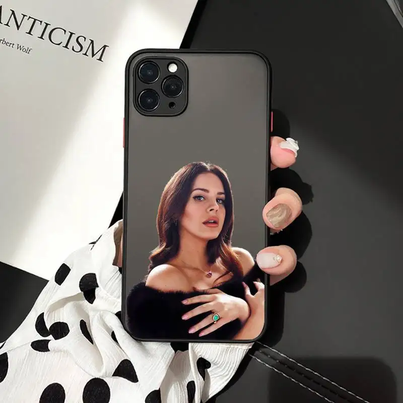 

Lana Del Rey Lust for Life luxury Phone Cases shell matte transparent For iphone 7 8 11 12 plus mini x xs xr pro max cover