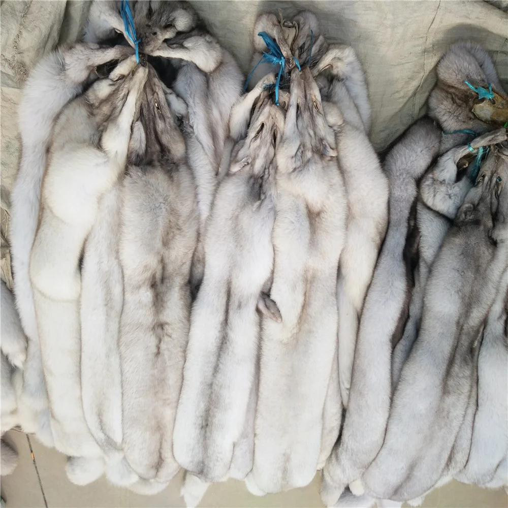 Натуральный синий лисий мех/оптовая продажа лисьего меха | Дом и сад