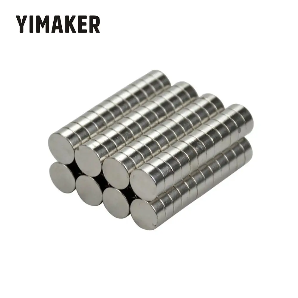 YIMAKER 100 шт 10 мм x 4 мм круглый дисковый магнит 10*4 мм Редкоземельные неодимовые магниты круговые ремесленные магниты Neodimio магниты 10х4 магниты