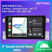 joying android 10 0 stereo car radio 9 inch ips 1280720 4gb ram64gb rom octa core head unit for suzuki grand vitara 2005 bt