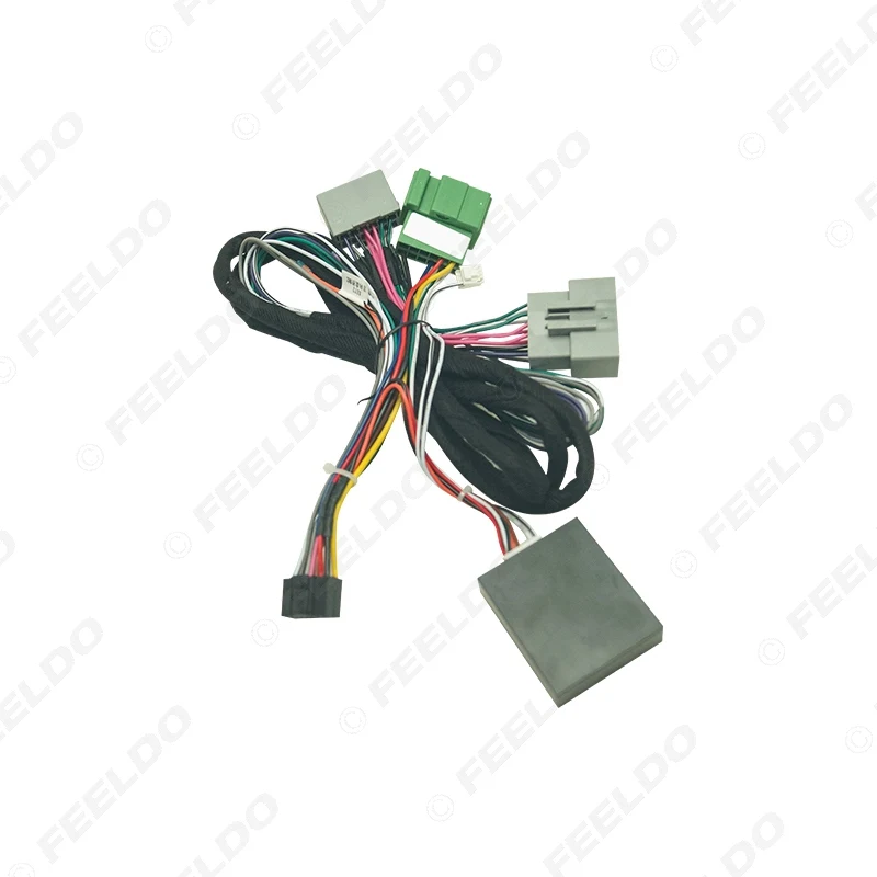 FEELDO Car 16pin Audio Wiring Harness With Canbus Box For Volvo S80 06-13 Aftermarket Stereo Installation Wire Adapter #HQ7101 | Автомобили