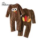 Детский Теплый комбинезон с длинным рукавом, на День Благодарения