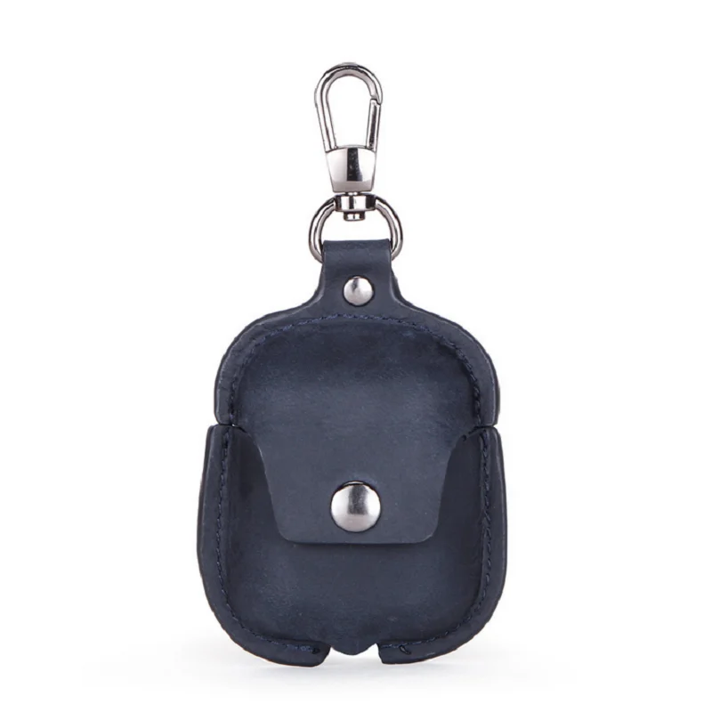 

Retro Crazy Horse Leather Wireless Bluetooth Earphone Case Leather Earphone Case