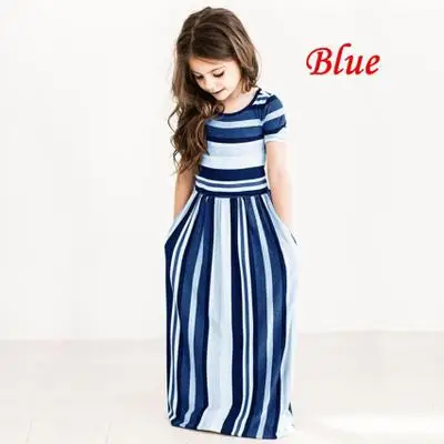 Waiwaibear Summer Baby Dresses For Girls Kids Long Costumes Beach Dress Party Clothes Princess JMPi80 | Детская одежда и обувь