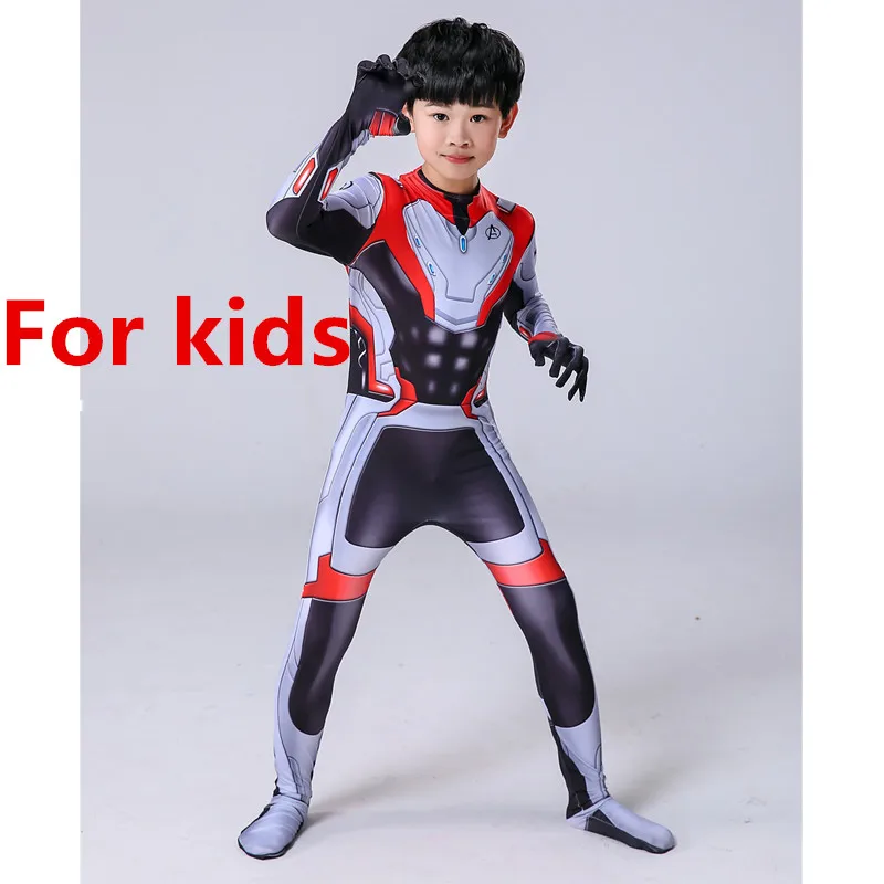 Kids costume 3 Костюм Гвен Стейси, костюм Питера Паркера, Майлз, костюм «Моралес», комбинезон на молнии, костюм супергероев на Хэллоуин - Цвет: Kids costume 3