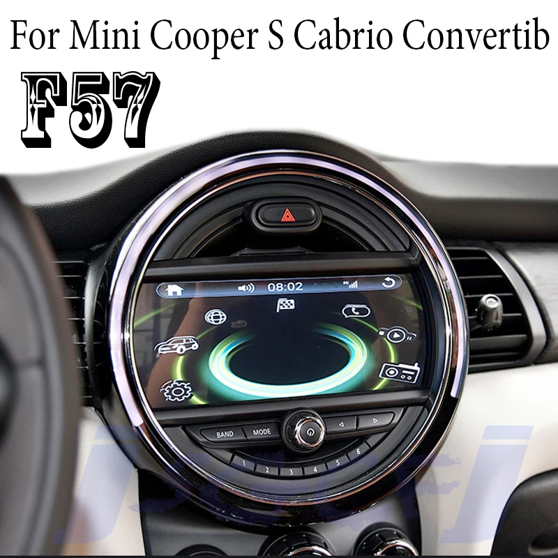 Автомобильный стерео аудио навигатор GPS CarPlay для Mini Cooper S One Cabrio конвертер F57 NBT Idriver