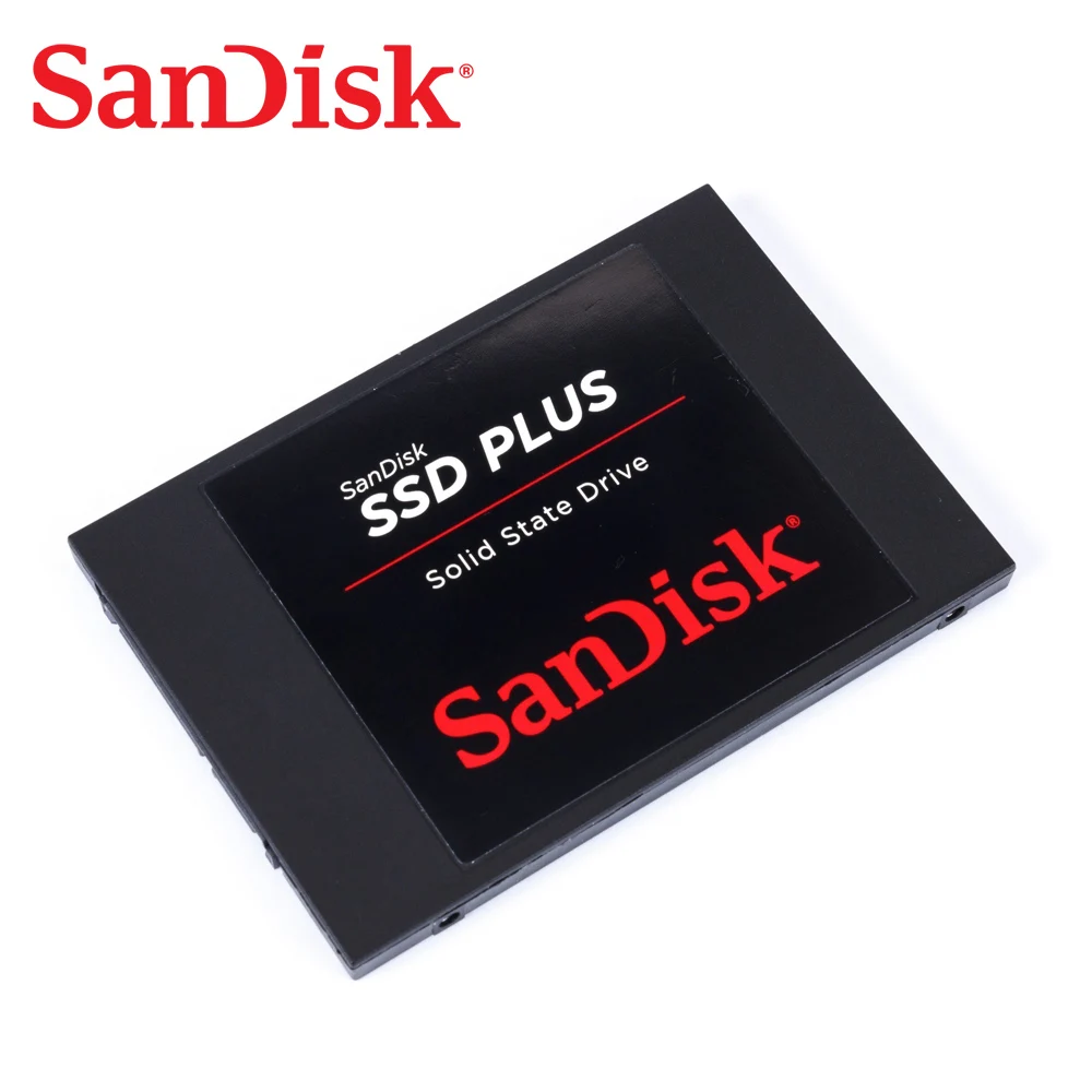 100% Sandisk SSD Plus 120 ГБ 240 480 SATA III 2 5 дюйма твердотельный диск Внутренний жесткий
