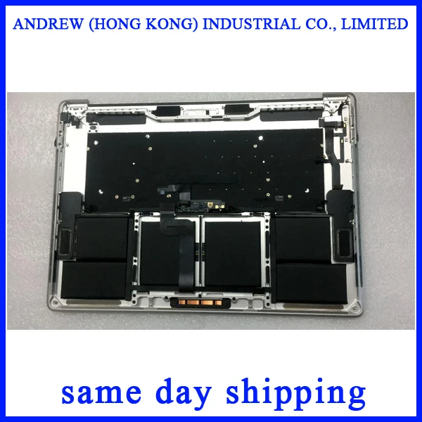 Оригинальный серебряный 15 &quotA1707 Подставка для рук TopCases Macbook Pro Retina A1707 US keyboard Trackpad