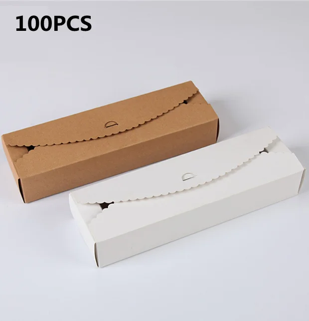 100x Подарочная коробка для шоколада посылка дня рождения свадьбы вечеринки Декор