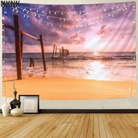nknk sky tapiz beach tenture mandala hawaii tapestries landscape wall tapestry decor boho decor hippie new