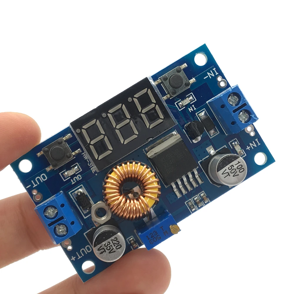5A 75 Вт XL4015 DC конвертер Регулируемый понижающий модуль 4 0 38V до 1 25 V 36V DIY Бак
