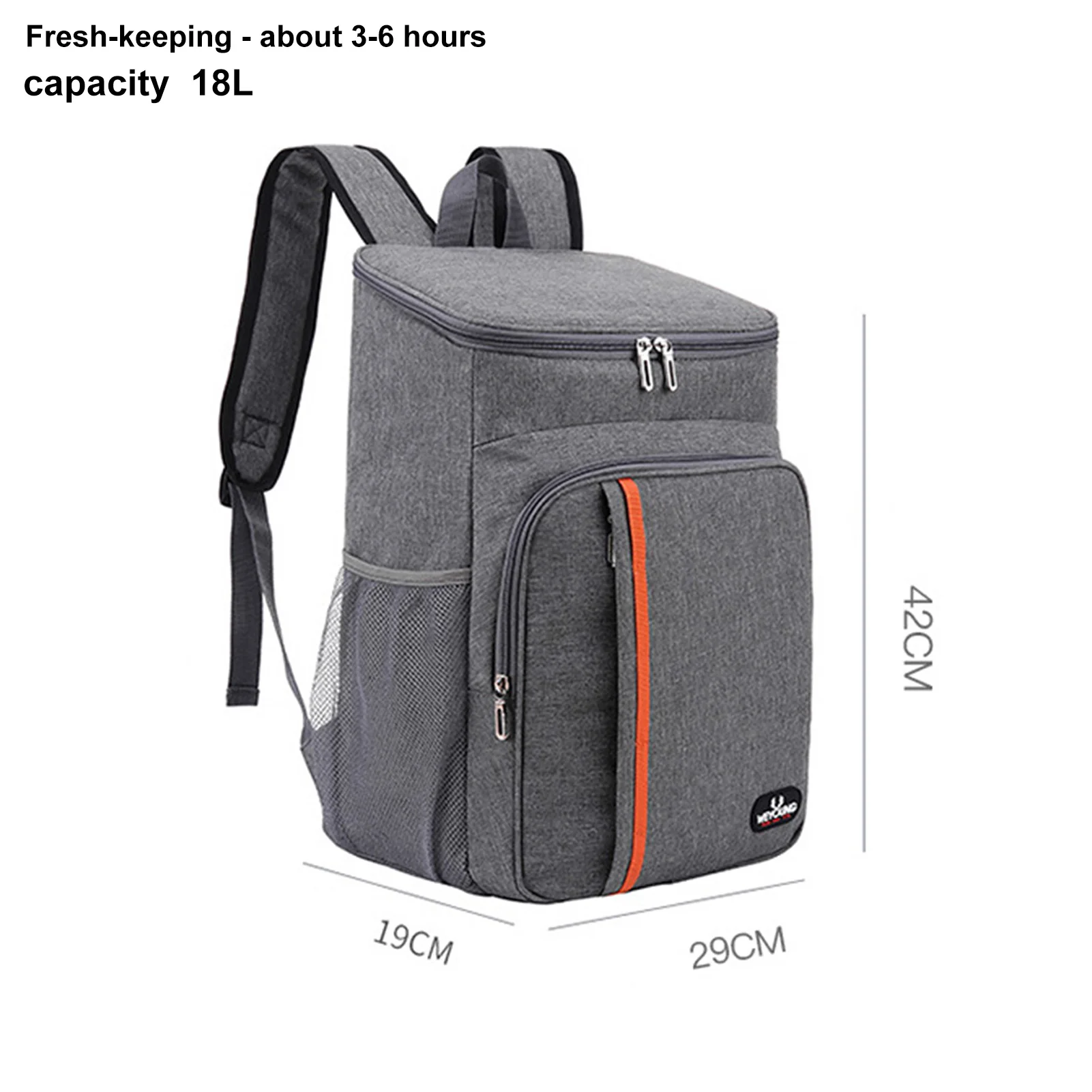 

18LThermal Backpack Waterproof Thickened Cooler Bag Large Insulated Bag Picnic Cooler Backpack Refrigerator Bag