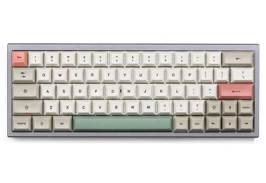 Клавиши Keycaps 9009 Colorway PBT DSA совместимые с переключателями Cherry MX для XD60 XD64 GH60 GK64 Tada68 84