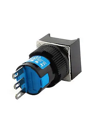 DC30V 5A SPDT защелкивающийся Красный кнопочный переключатель + 3 шт. обжимные клеммы |