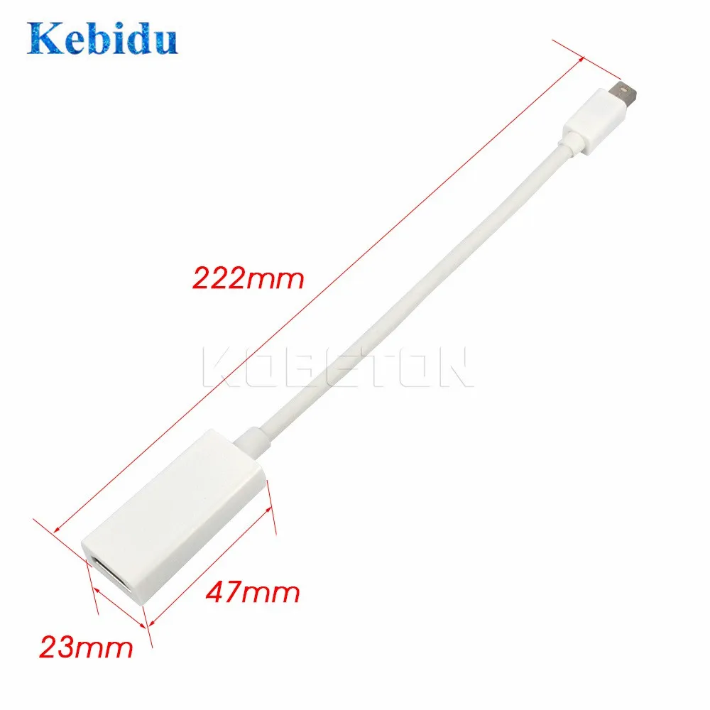 10 шт. мини дисплей порт кабель для Apple Mac Macbook Дисплей адаптер MacBook Pro Air DP к HDMI