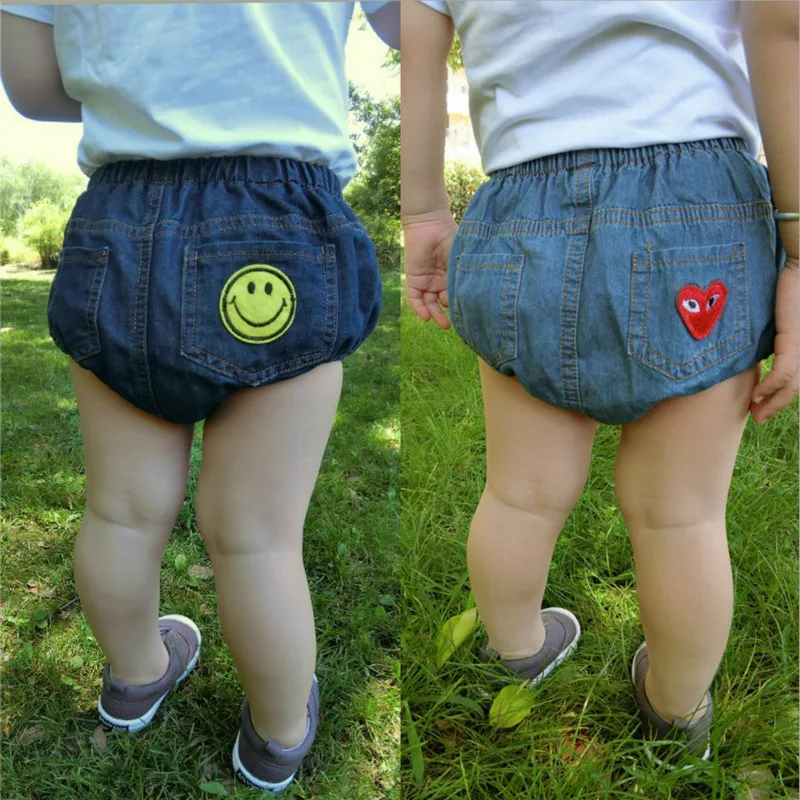 

Kids shorts Baby boys Girls pants Children Denim shorts Summer fashion trousers All-match boys hot-pants Embroidery Cotton pants