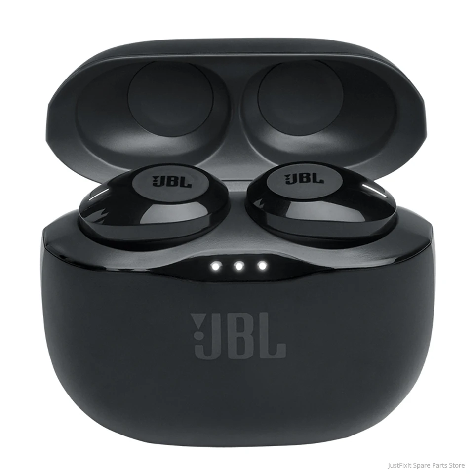 Беспроводные стереонаушники JBL T120TWS Bluetooth наушники с микрофоном и зарядным чехлом