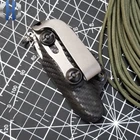 Левый и правый паз титановый Задний зажим для талии винты с зубчатыми прорезями титановый зажим 6al4v