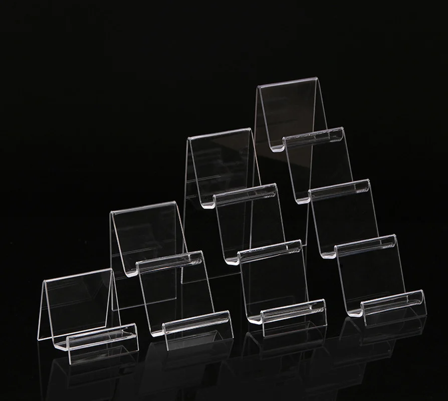 

Acrylic Transparent Display Shelf Mobile book Wallet Glasses Rack Multilayers Cellphone Jewellery Display Packaging JU32303