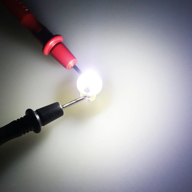 Herorider 10 шт. 12 В Автомобильный датчик T5 B8.5D 4 цвета LED b8.5 smd СВЕТОДИОДНЫЙ спидометр