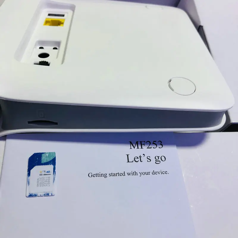 Zte MF253 150 Мбит/с 4G LTE Wifi маршрутизатор 4G LTE CPE беспроводной маршрутизатор с портом Lan