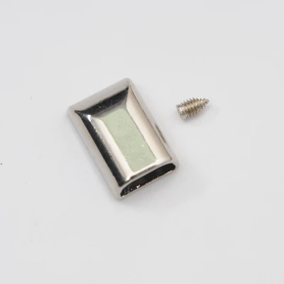 silver 10 шт. DIY ремесло металлическая молния хвост зажимы пряжка конец стоп хвостовой винт заглушка замок крепеж зажим молния ремонт сумка аксессуары - Цвет: silver