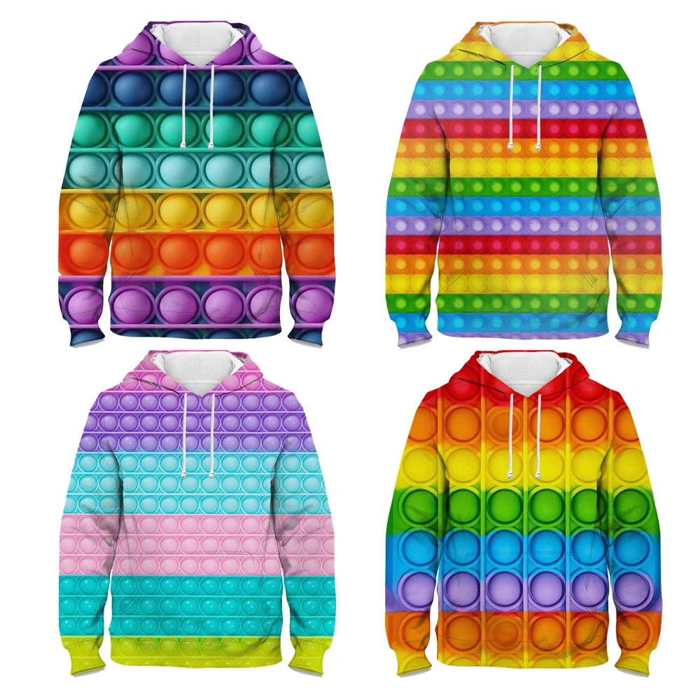 

Kpop IT 3D Printing Girls' Hoodie Boys Cartoon Anime Sweatshirt Autumn Children Funny Pullover Sudadera Toddler Top Jacket