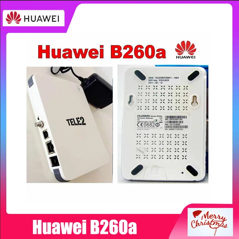 

Оригинальный беспроводной маршрутизатор Huawei B260a 7,2 Мбит/с 3G с антенной