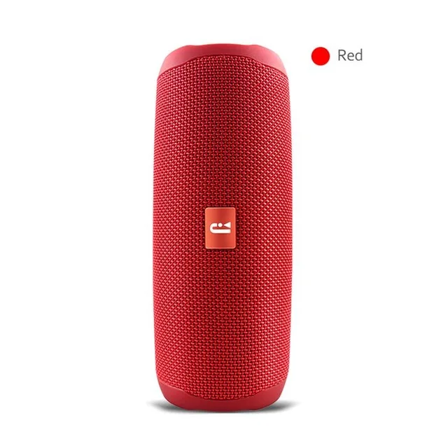 red Bluetooth динамик Filp5 водонепроницаемый портативный открытый беспроводной мини Колонка коробка Поддержка TF карты стерео Hi-Fi коробки Большой MP3 - Цвет: red
