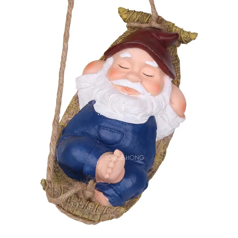 Статуя гнома сада украшения гном фигурка для газон животных Скульптура|Садовые