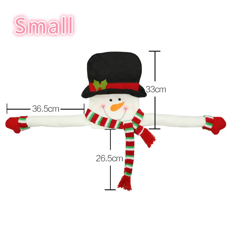 Милая Рождественская шапка снеговика для рождественской елки аксессуары