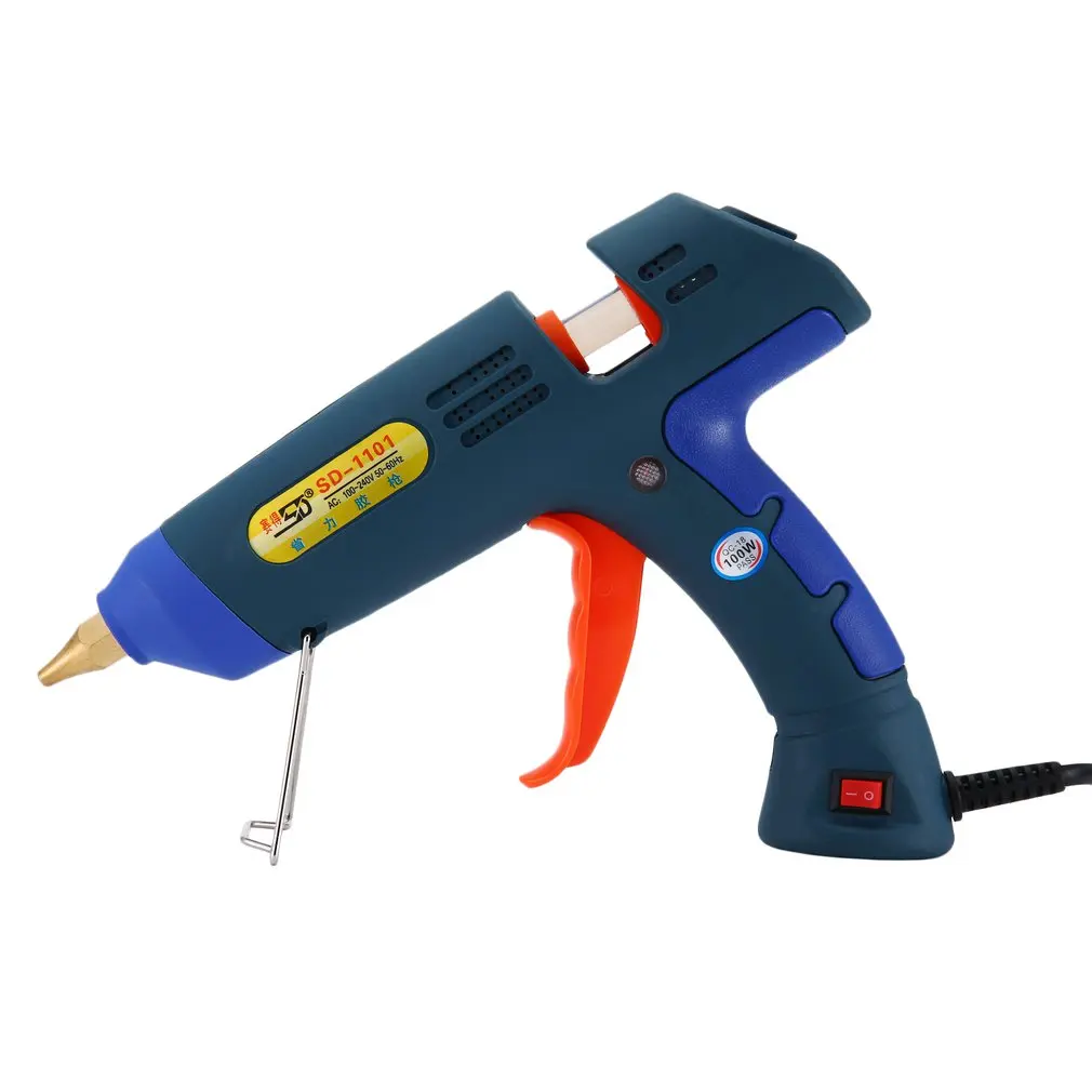 Клеевой пистолет SD для рукоделия клеевой 100 Вт с термоклеем ручных работ