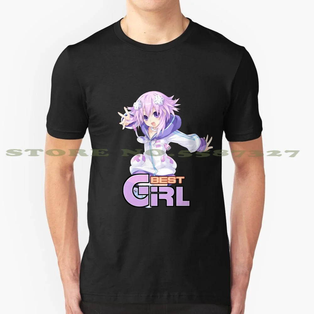Nep-лучшая девушка! Модная дизайнерская футболка с надписью 4Chan аниме нептуния