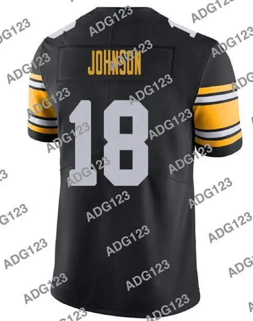 

Stitch Pittsburgh Diontae Johnson Black Men Women Kid Youth Vapor Limited Jersey