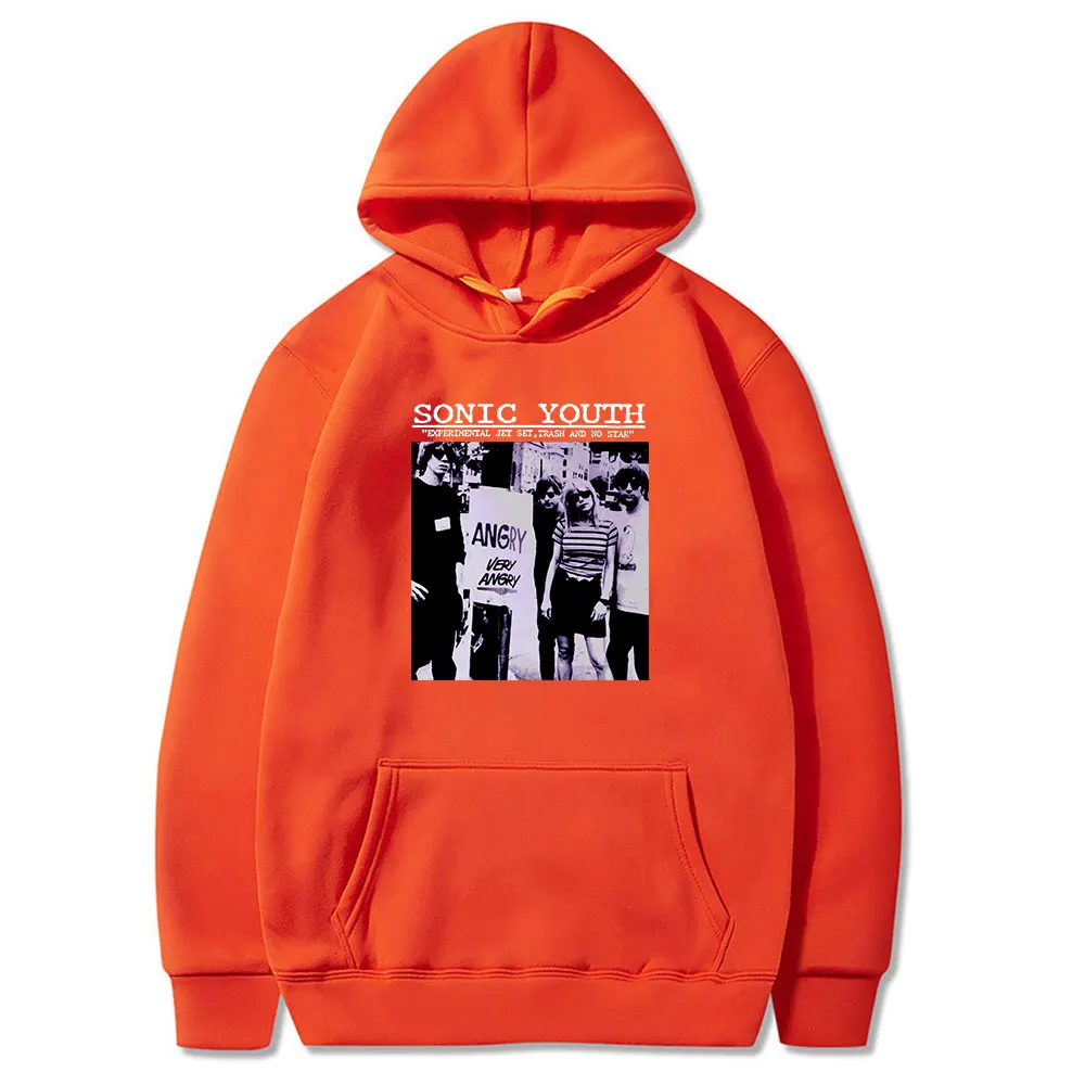 

2021 Hottest Tops New Style Sonic Youth Rock Band Hoodies Four Season Cotton Wears Fashion Casual Comfortable Unsiex Streetwears