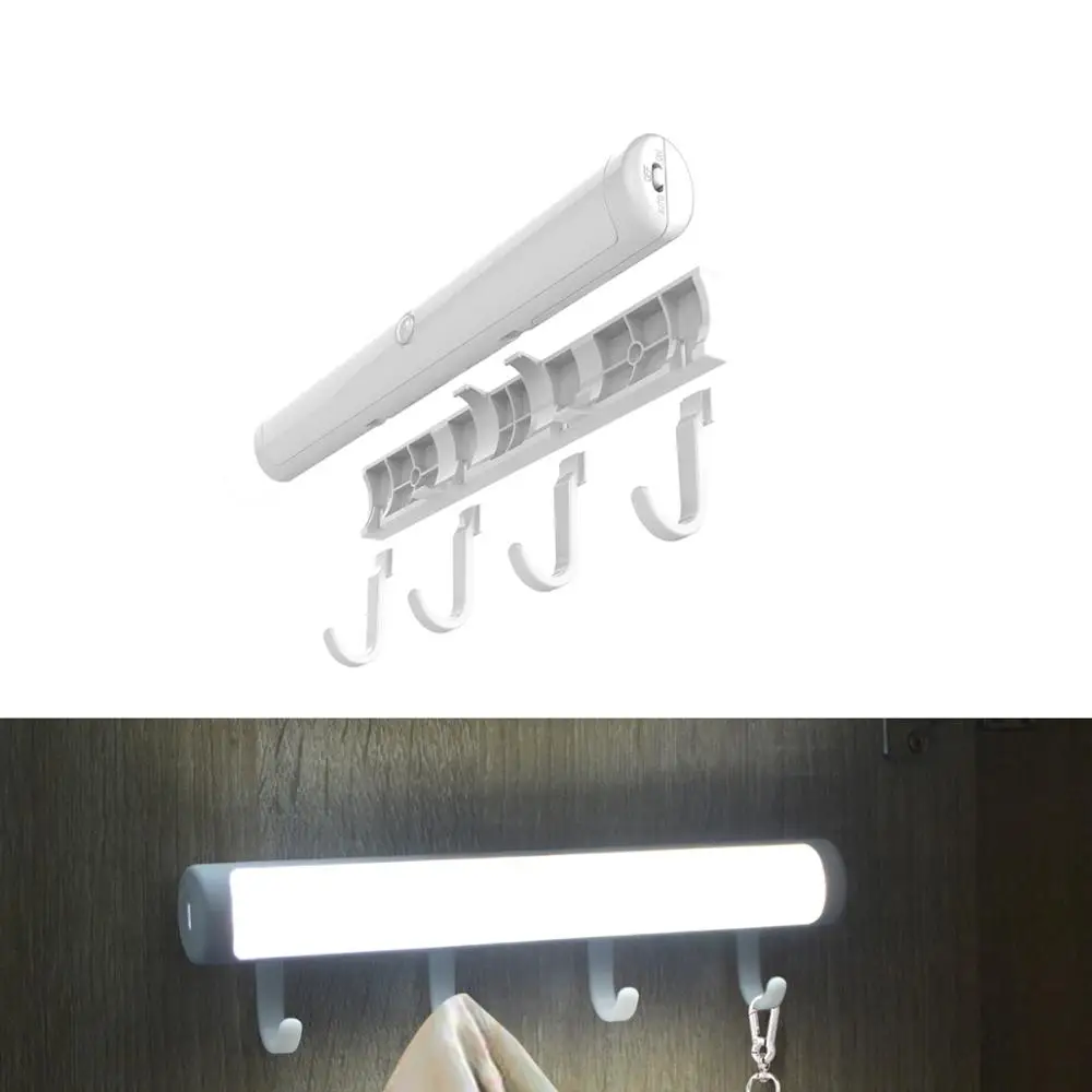 Портативная светодиодная подсветка под шкаф беспроводной датчик движения