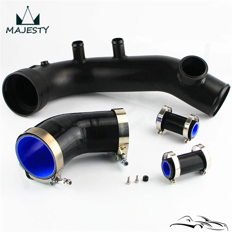 Впускной комплект для охлаждения турбо трубы подходит B ** MW N54 E88 E90 E92 135i 335i Tial