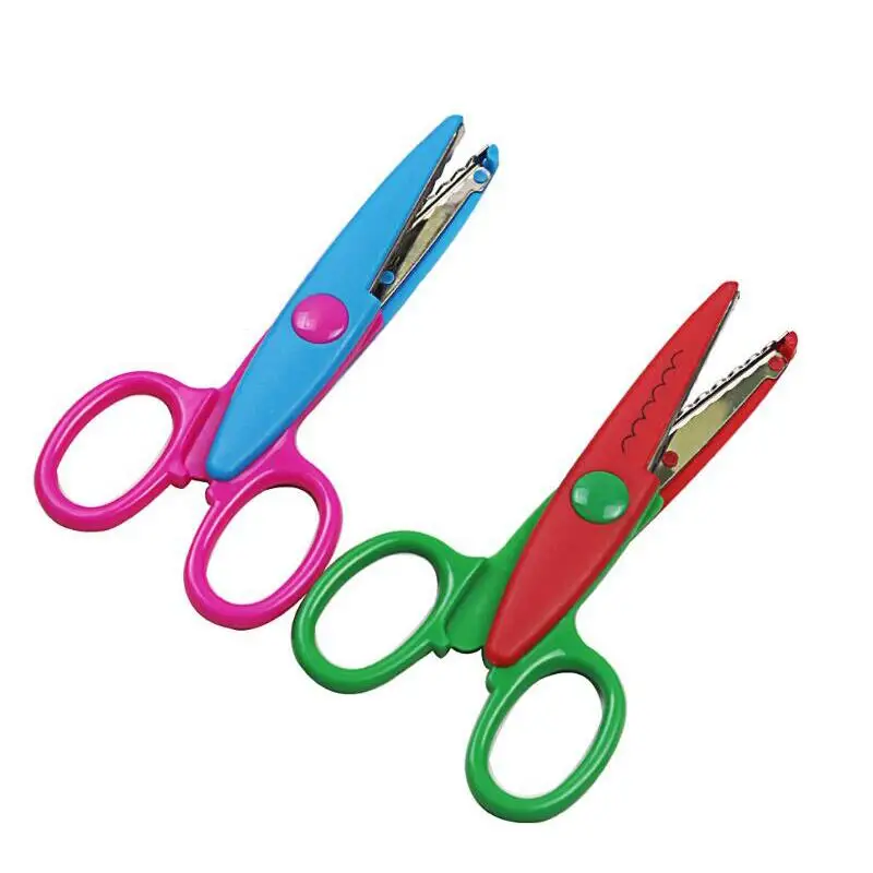 Металлические и пластиковые ножницы для скрапбукинга 1 шт. украшения дневника