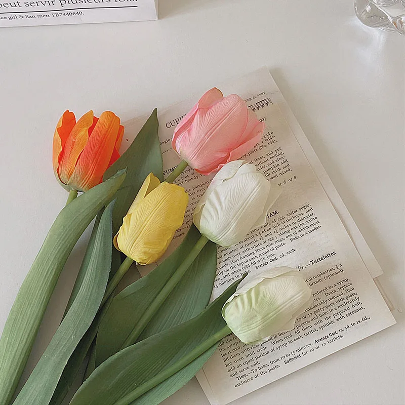 Романтический цветок тюльпана свадебный букет для гостиной вечерние отеля