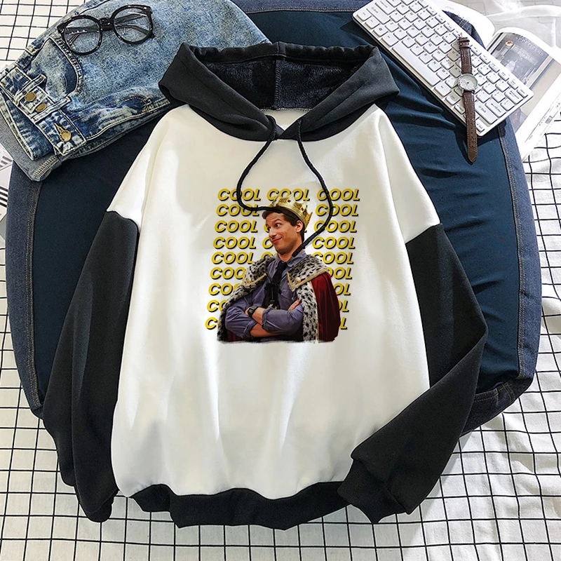 

Brooklyn Nine Nine Oversized Sweatshirts Oversized Women Hoodie Harajuku Black Winter Clothes Long Sleeve Top Men/Female Unisex