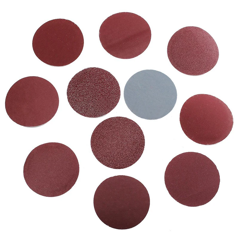 

100pcs Abrasive Tools Sander Disc 50mm 2" Round Sanding Pad Sheets Sandpaper Polishing Tools Retail