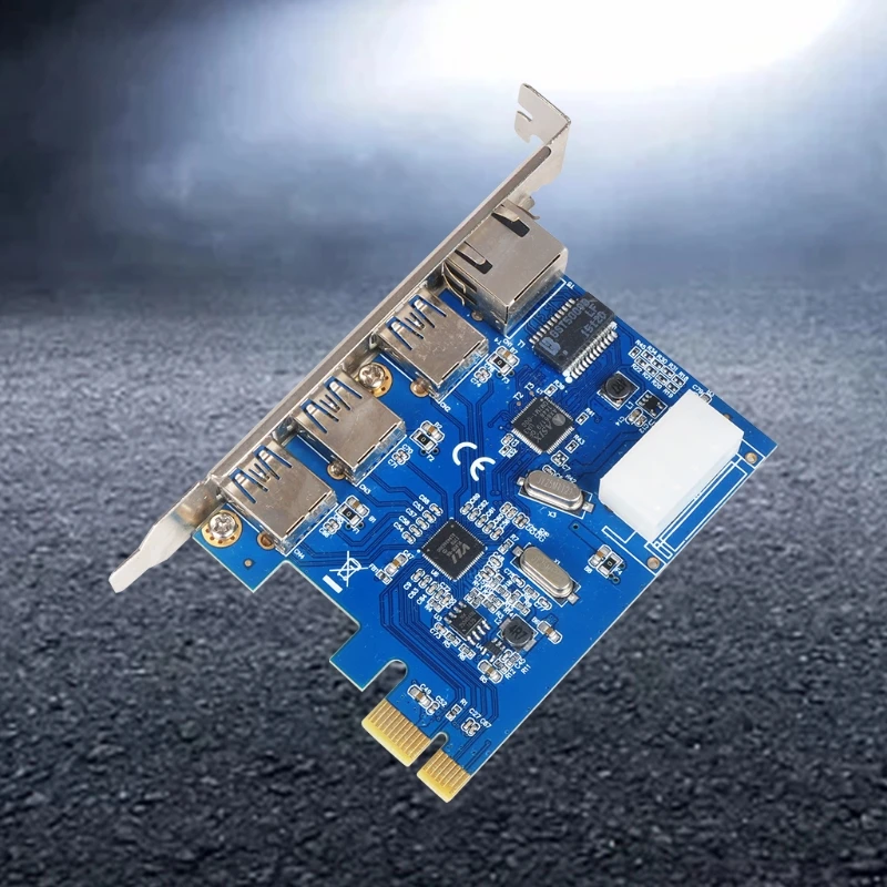 

USB-хаб PCI-E на 3 внешних порта, 3,0 Мб/с