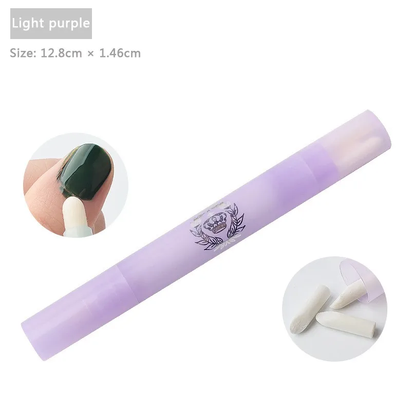 Фиолетовый 1 шт./лот 4 цвета средство для снятия гель-лака Очиститель Ongle корректор ручки растворение лак гель УФ маникюрные инструменты волшебное удаление - Цвет: Фиолетовый