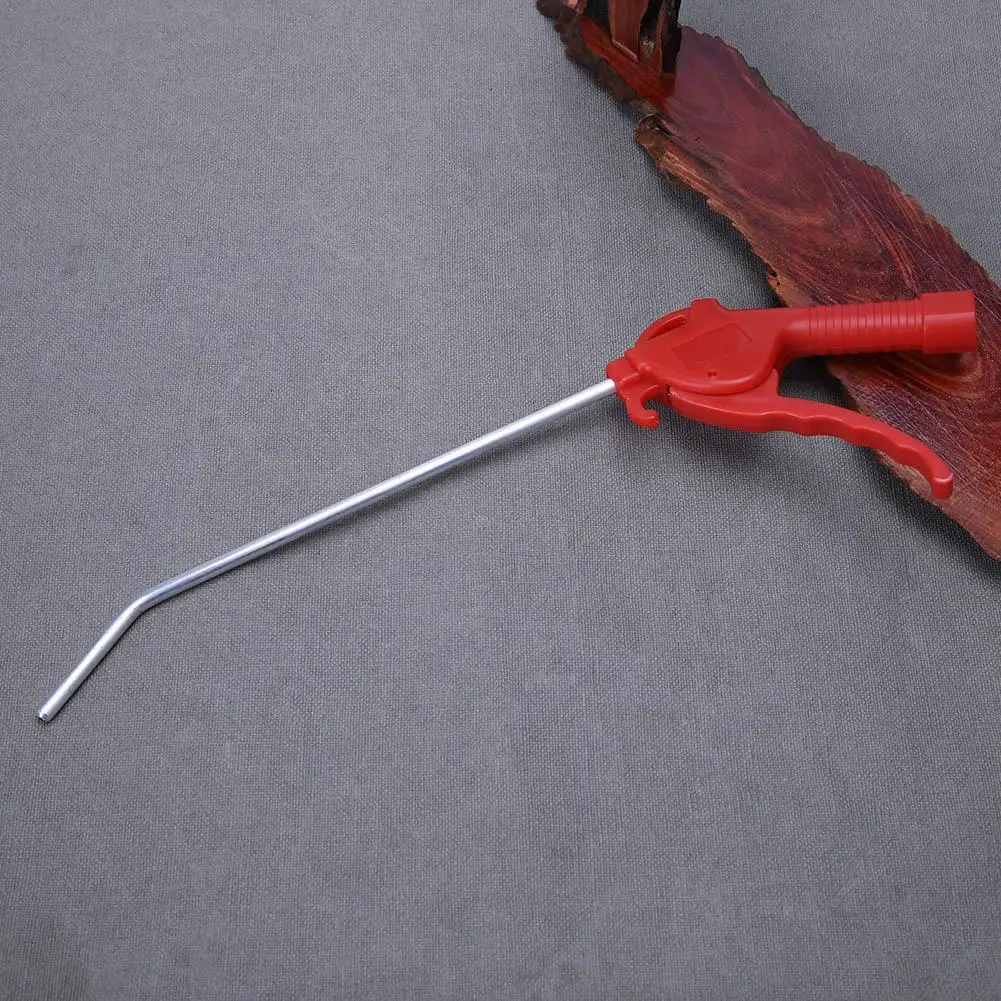 

Red Plastic Handle Angled Nozzle Air Duster Blower Blow Gun Pneumatic Tool