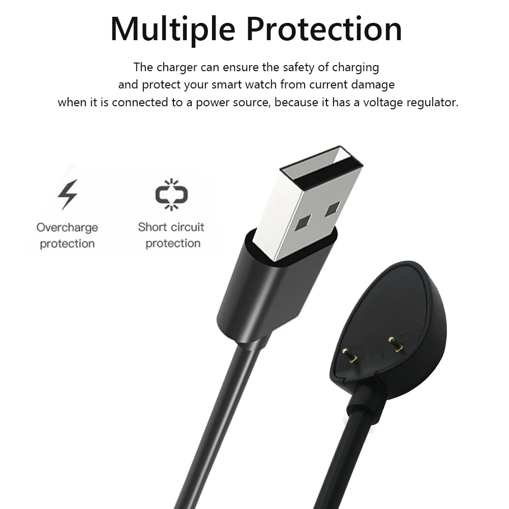 

1m Magnetic Charging Cable Charger Accessory Portable Head Massager Charger for Breo Scalp Mini/Pro/2m Massage Cable Kit