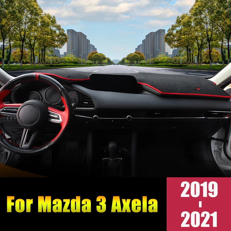 Для Mazda 3 Axela 2019 2020 2021 BP LHD коврики для приборной панели автомобиля защиты от