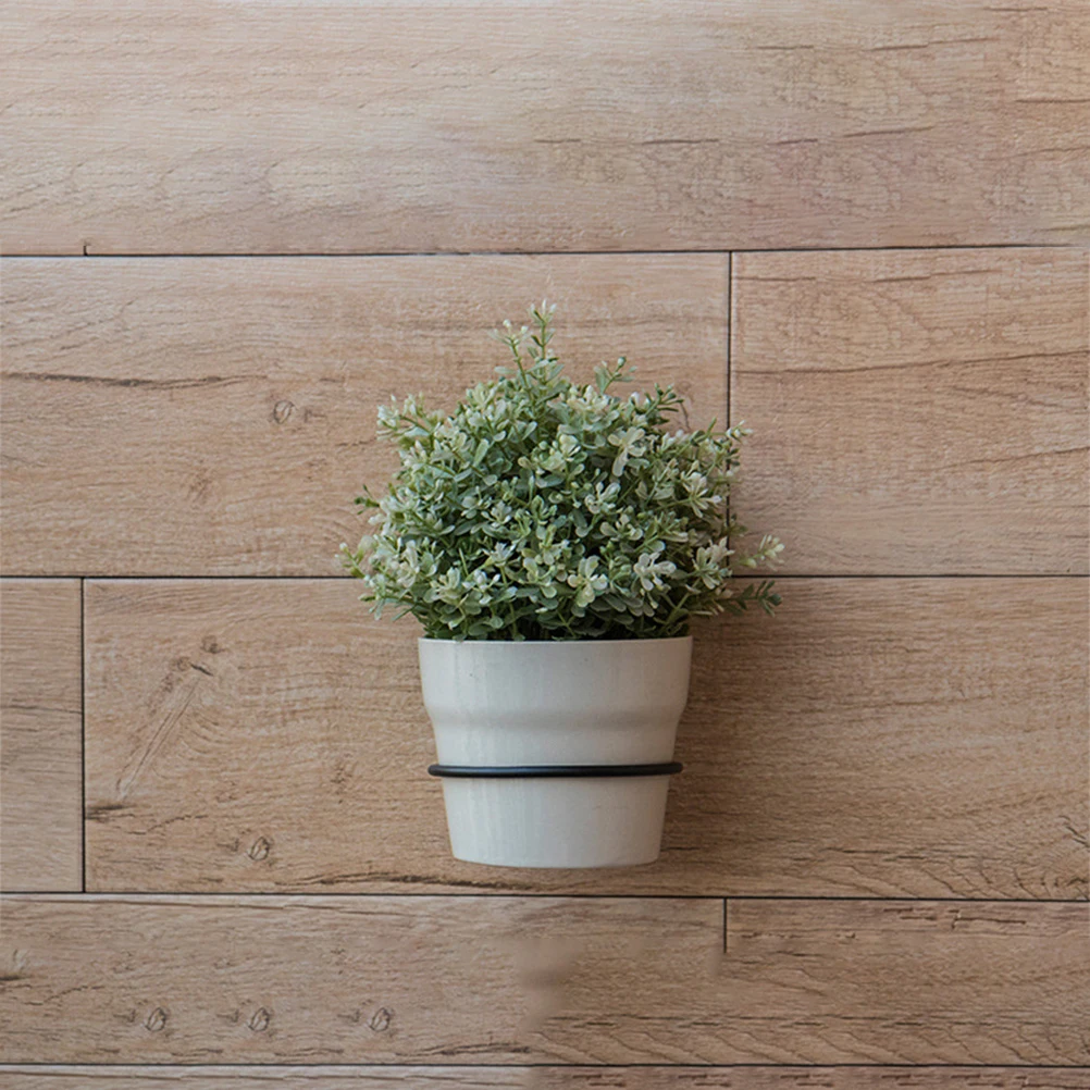 Настенный цветочный горшок 3 шт. металлическое железное кольцо настенный